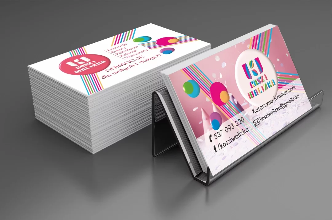 Kosz i Walizka animacje identyfikacja wizualna